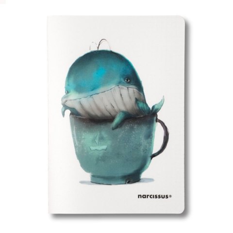 Zeszyt cute PP A5 60k. 80g krata Narcissus
