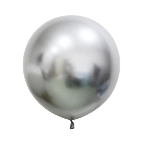 Balon gumowy Beauty&Charm platynowe srebrny 610mm 24cal Godan (CB-2PSR)