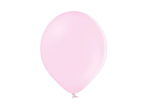 Balon gumowy Pastel Soft Pink (1 op. / 100 szt.) różowy 230mm Partydeco (10P-454)