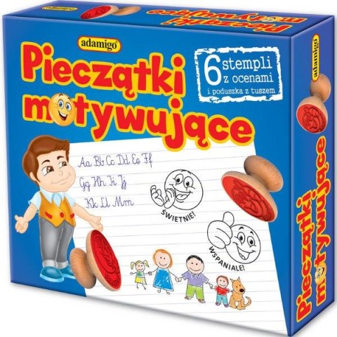 Gra edukacyjna Pieczątki motywujące Adamigo