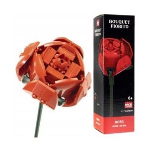 Klocki konstrukcyjne Mini Kwiatki róża Nice Group (0010)