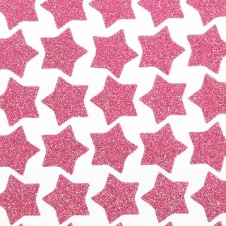 Naklejka (nalepka) brokatowe z pianki różowe Arpex (BN7857ROZ-8663)