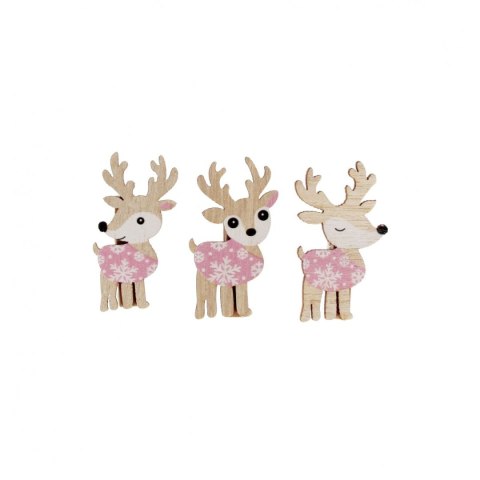 Ozdoba drewniana Klamerki Xmass Craft With Fun (567218)