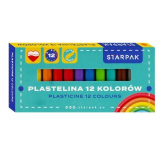 Plastelina 12 kol. mix Starpak (533623)