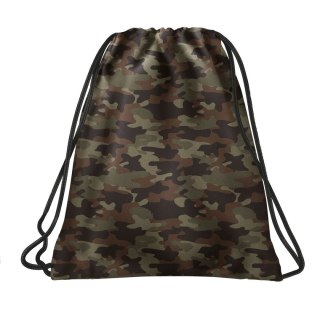 Plecak (worek) na sznurkach BACKUP Zielony Derform (WOB6A60)