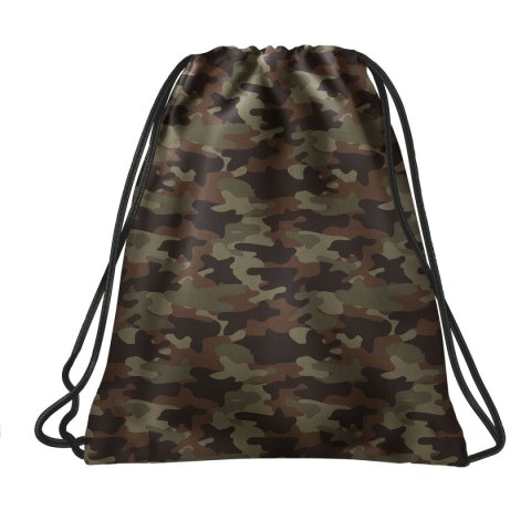 Plecak (worek) na sznurkach BACKUP Zielony Derform (WOB6A60)