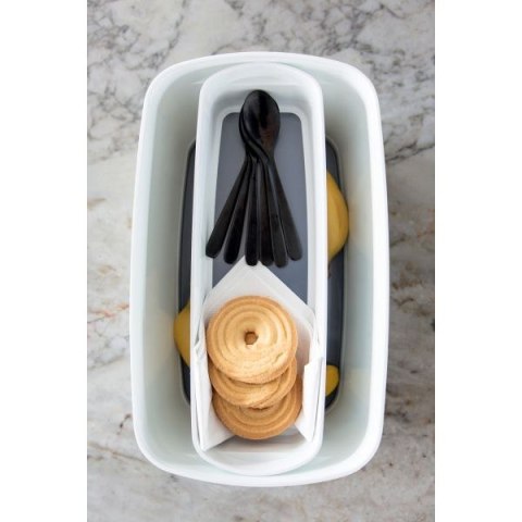 Przybornik na biurko my box organizer podłużny biało-szary Leitz (52581001)