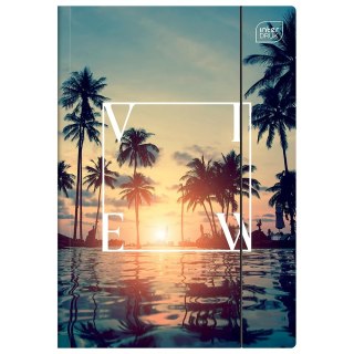 Teczka kartonowa na gumkę UV TAVEL A4 mix 400g Interdruk (997)