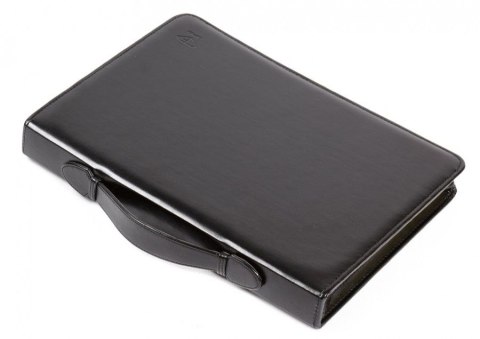 Teczka konferencyjna Brak przechowywanie dokumentów Okładka A4 czarny ekoskóra Jan-Pol Bis (AK-11N)