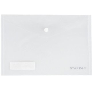 Teczka plastikowa na guzik Office A4 przezroczysty Starpak (391911)