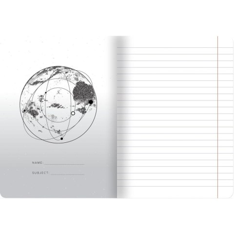 Zeszyt GEO/ PLANET A5 60k. 70g linia TOP-2000 (400169438)