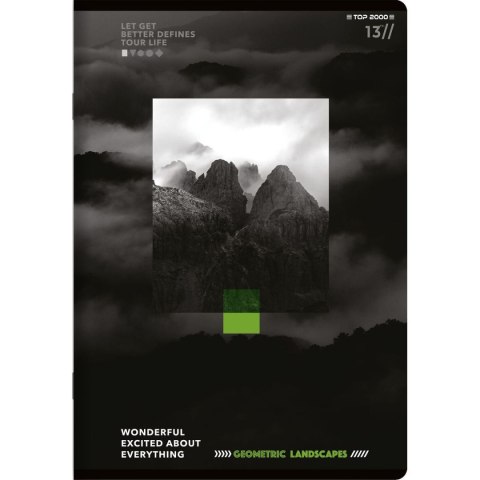 Zeszyt GEO/ PLANET A5 60k. 70g linia TOP-2000 (400169438)