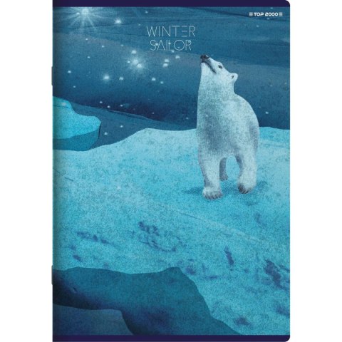 Zeszyt WINTER SAILOR A5 60k. 70g linia Top 2000 (400157926)
