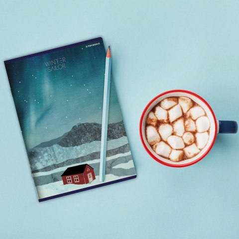 Zeszyt WINTER SAILOR A5 60k. 70g linia Top 2000 (400157926)