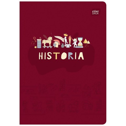 Zeszyt tematyczny tematyczny A5 60k. 70g krata Interdruk (ZE60#HISFSC)