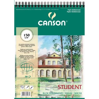 Blok rysunkowy Student Canson (100554893/400121827)
