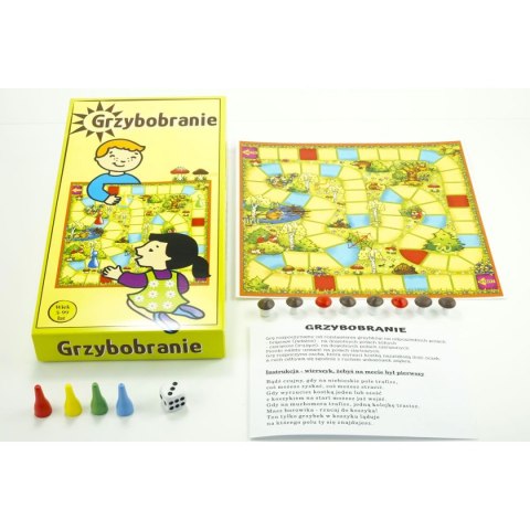 Gra planszowa GRZUBOBRANIE małe Abino