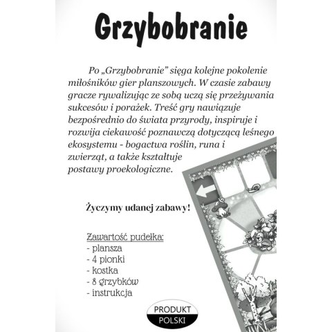 Gra planszowa GRZUBOBRANIE małe Abino