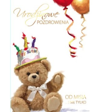 Kartka składana PP C6 [mm:] 115x165 Kukartka