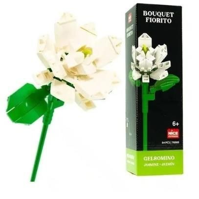 Klocki konstrukcyjne Mini kwiat JAŚMIN Nice Group (0089)
