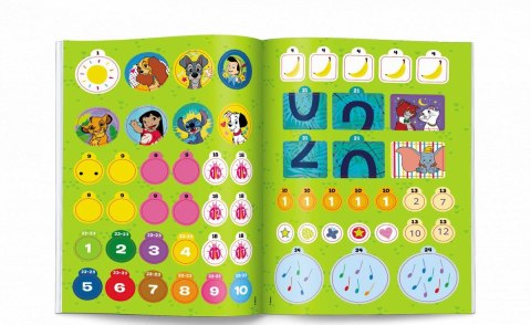 Książka dla dzieci Disney Uczy. Zeszyt ćwiczeń. Liczby Ameet (UDZ 9304)
