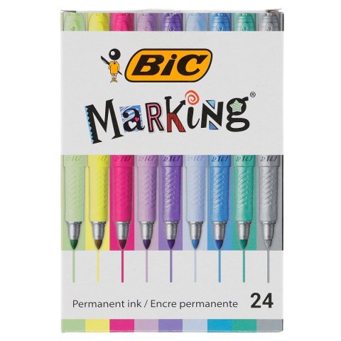 Marker permanentny Marking wkład mix Bic (992731)