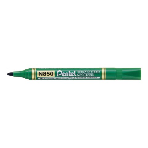 Marker permanentny wkład zielony 1,5mm okrągła końcówka Pentel
