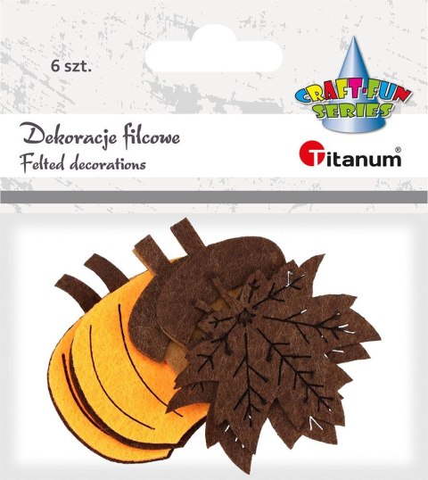 Ozdoba filcowa Craft-Fun Series Jesień Titanum (EA975)