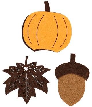 Ozdoba filcowa Craft-Fun Series Jesień Titanum (EA975)