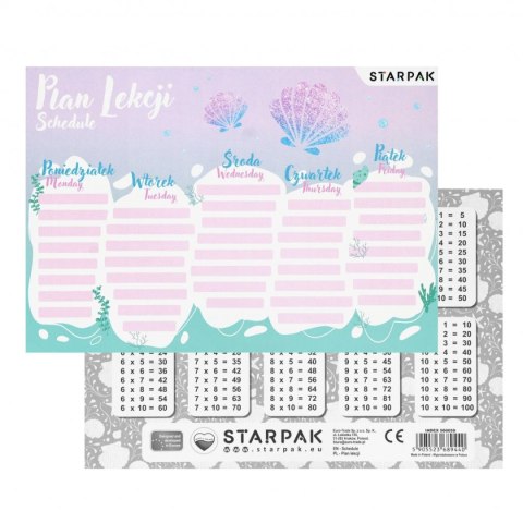 Plan lekcji Shell Starpak (560059)