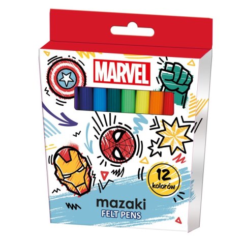 Flamaster AVENGERS 12 kol. Beniamin (114136)