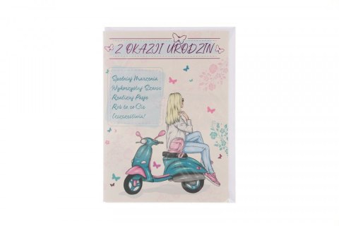 Kartka składana Happy Urodzinowy dziecięcy B6 Ev-corp (STKH-016)