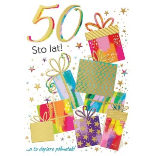 Kartka składana Karnet A5 50 prezenty A5 Henry (5905701484072)