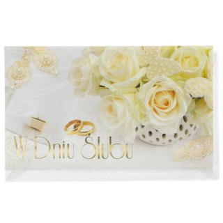 Kartka składana ślub [mm:] 115x190 Agamis (k2)