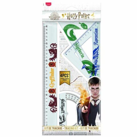 Komplet geometryczny Harry Potter 4 el 3154149817658 Maped (981765)