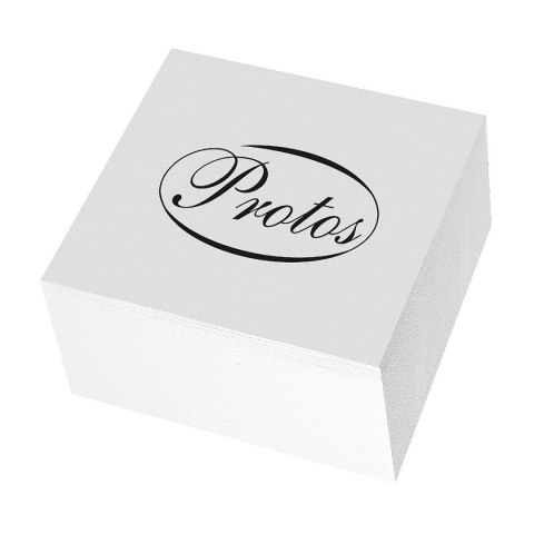 Kostka papierowa nie klejona mała biała [mm:] 83x83x 40 Protos