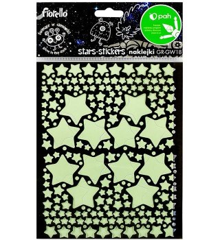 Naklejka ścienna Fluorescencyjna gwiazdki Fiorello (170-2800)