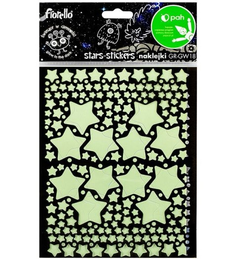 Naklejka ścienna Fluorescencyjna gwiazdki Fiorello (170-2800)