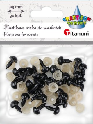 Oczka Craft-Fun Series do maskotek Titanum (25BR003)