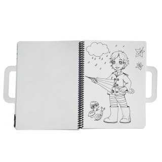 Podkład na biurko FUNNY MAT white KSIENICZKA do kol.POGODA sfu1164 biały polipropylen PP [mm:] 160x210 Strigo (8681379311649)