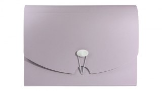 Teczka z przegródkami A4 kolor: różowy 13 przegródek Biurfol (THM-A4-01)