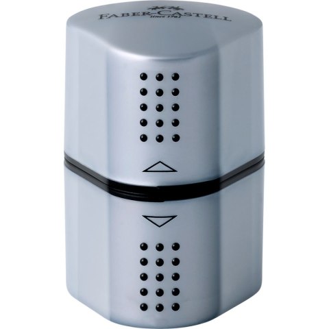 Temperówka Grip 2001 szary plastik Faber Castell (183800)