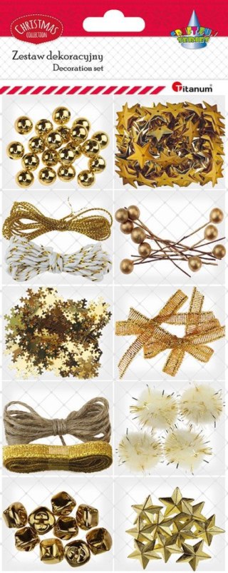 Zestaw dekoracyjny Craft-Fun Series Titanum (23BR1225-27)
