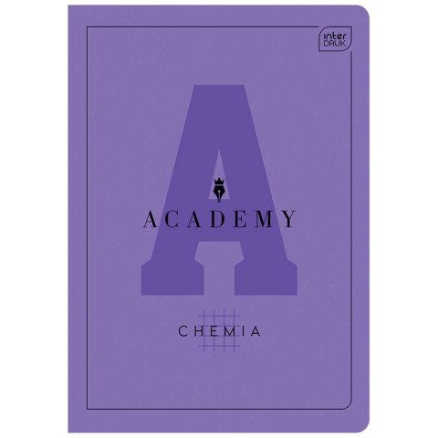 Zeszyt tematyczny ACADEMY A5 60k. 90g krata Interdruk (ZE60#CHEACA)