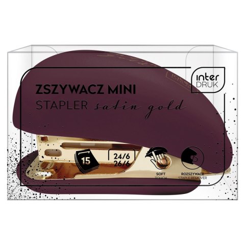 Zszywacz Satin Gold mix 15k Yn-teen