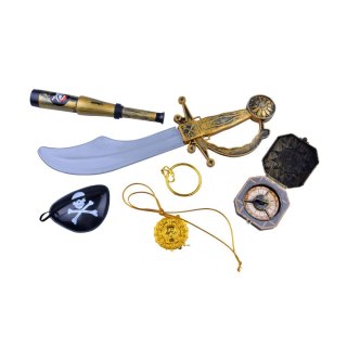 Akcesoria do kostiumów ZESTAW PIRACKI Arpex (SK0407)