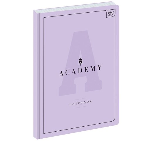 Brulion ACADEMY pastel A4 96k. 70g linia Interdruk (BRA4=ACADEP)