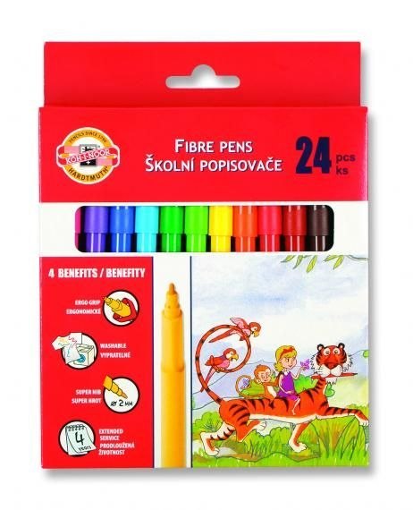 Flamaster 24 kol. Koh-I-Noor (7710/2BD)