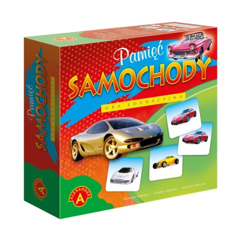 Gra edukacyjna pamięć samochody memory Alexander (5906018005752)