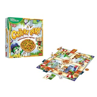 Gra planszowa Rodzina Treflików Cztery Sery Cztery Sery Trefl (02282)